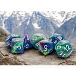 Mega-Hedral Festive Waterlily Dice Set 20mm