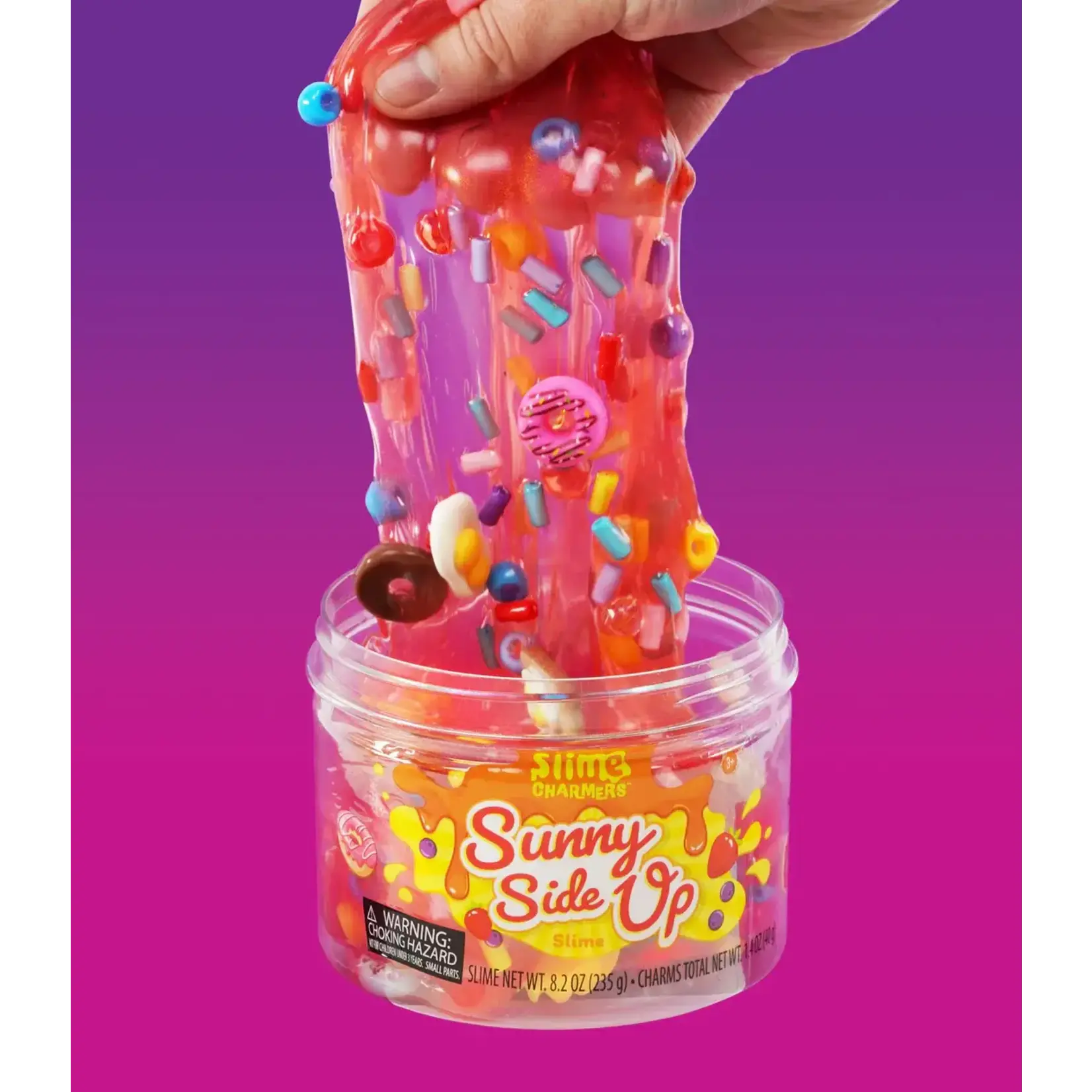 Crazy Aaron's Thinking Putty Sunny Side Up Slime Charmers