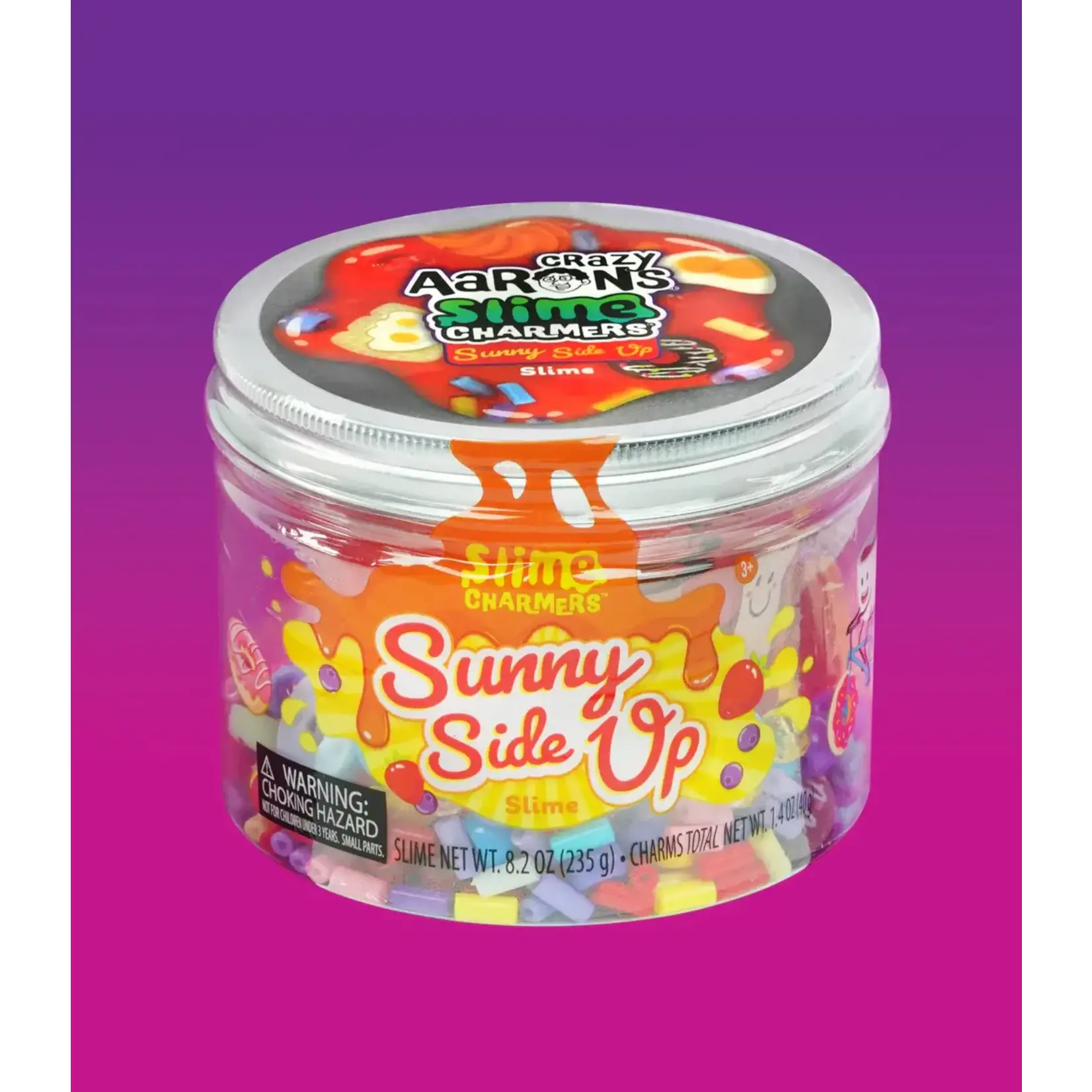 Crazy Aaron's Thinking Putty Sunny Side Up Slime Charmers