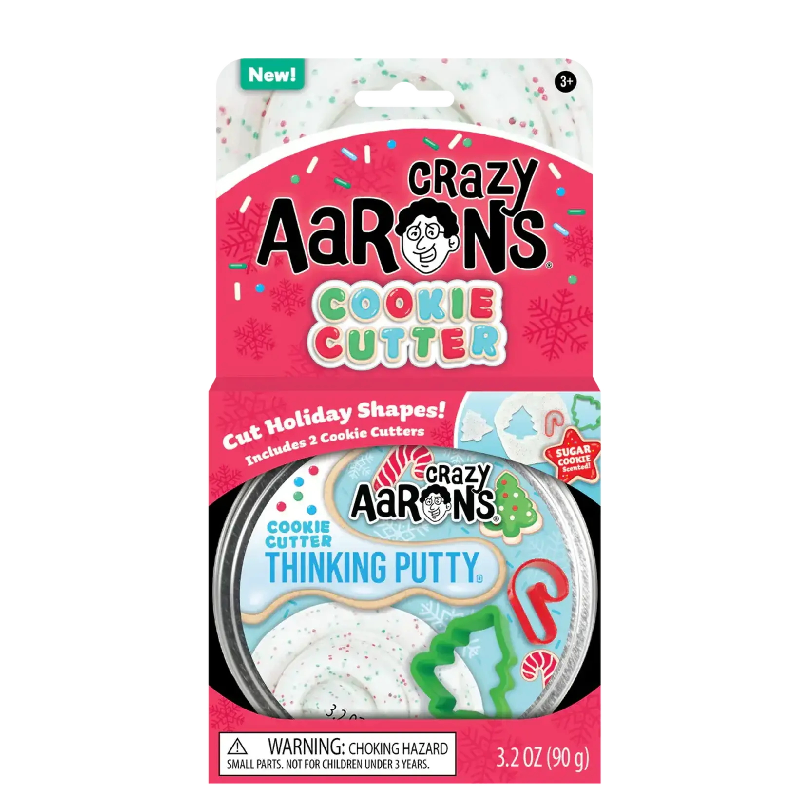 Crazy Aaron's Thinking Putty Cookie Cutter Thinking Putty