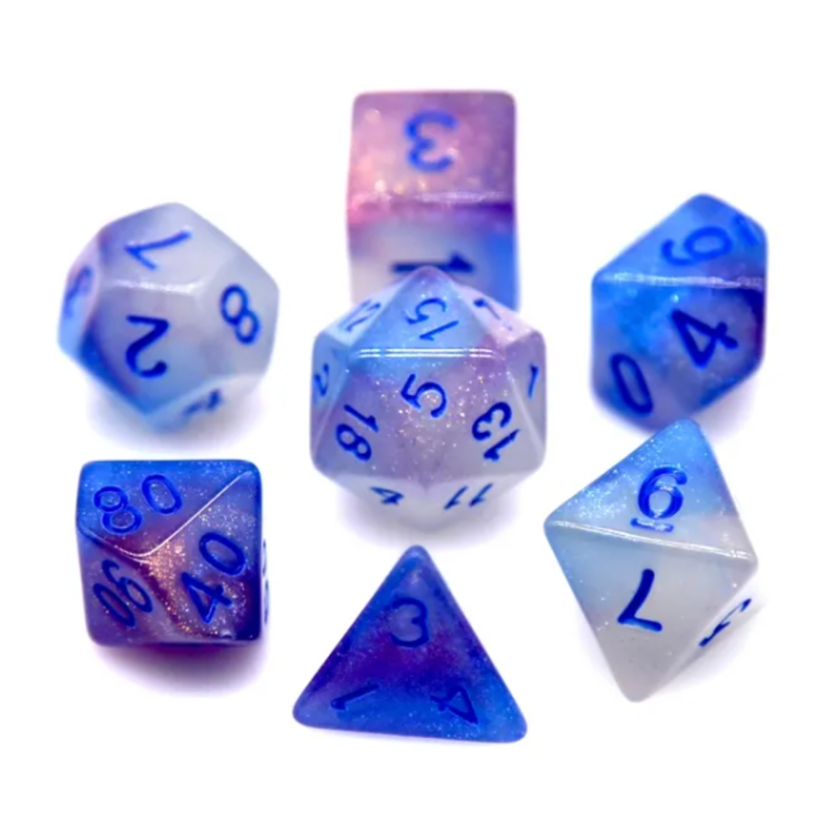 Goblin Dice Glow-in-the-Dark Elsa Dice Set