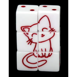 Goblin Dice Red Dot Cat D6 Dice Set