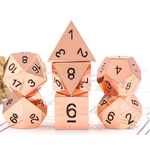 Goblin Dice Shiny Copper Metal Dice Set