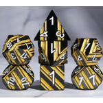 Goblin Dice Bumblebee Metal Dice Set