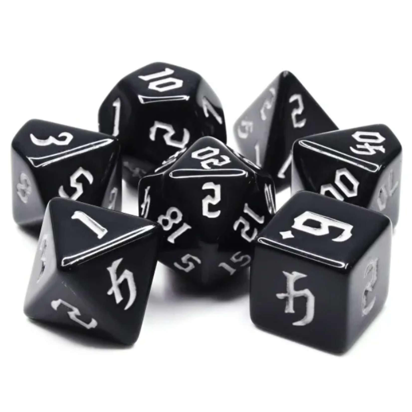 Goblin Dice Raven's Wing Dice Set