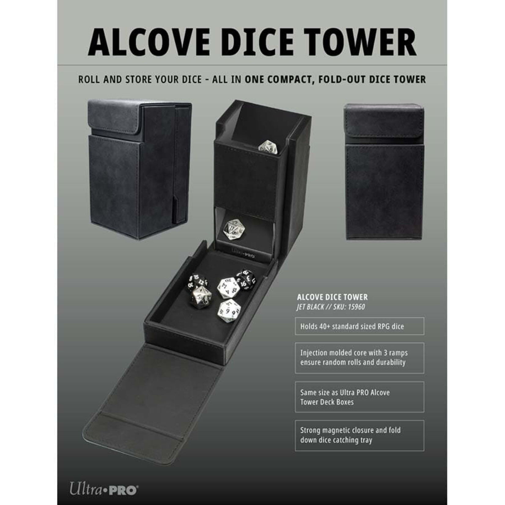 Alcove Folding Dice Tower
