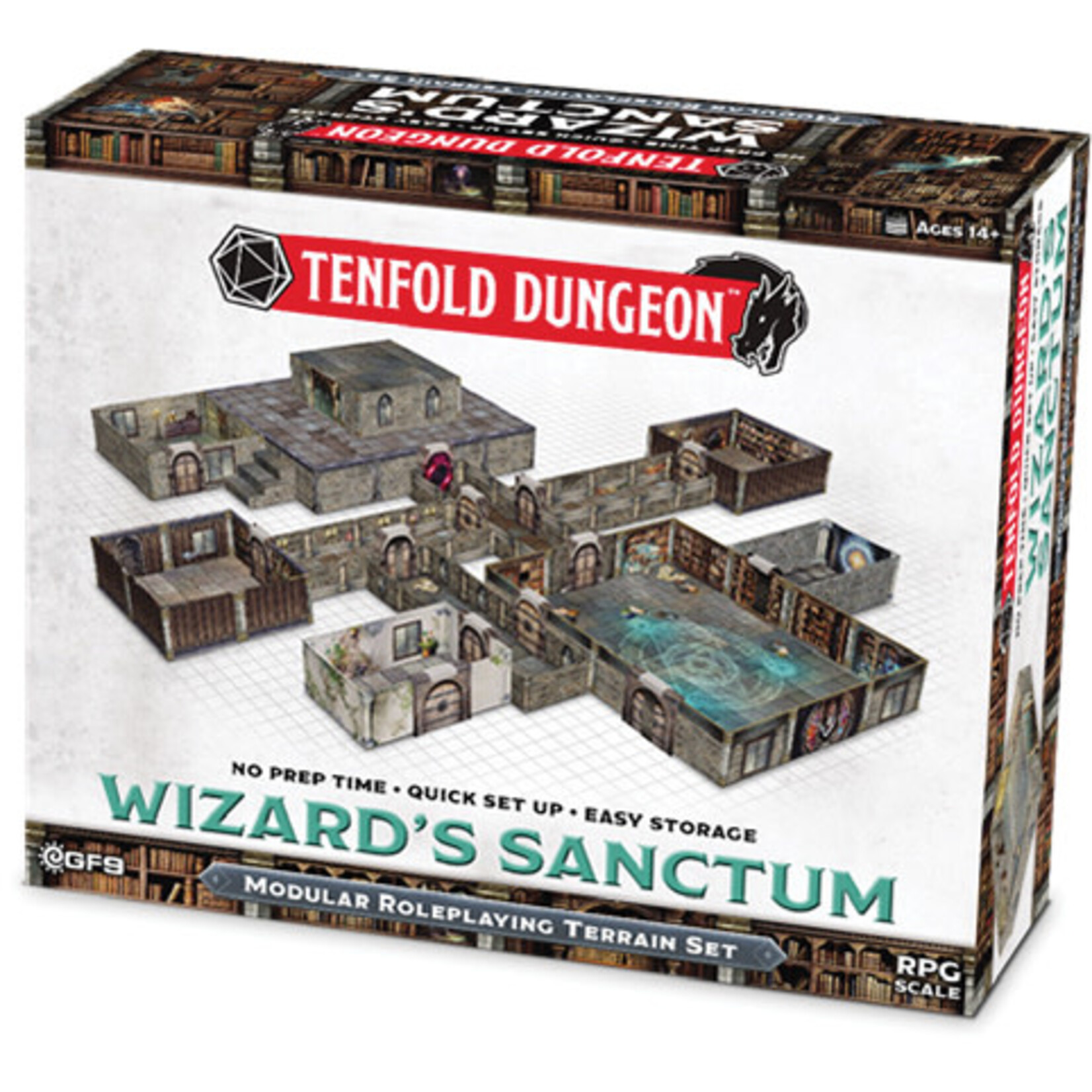 Tenfold Dungeon: Wizard's Sanctum (5E)