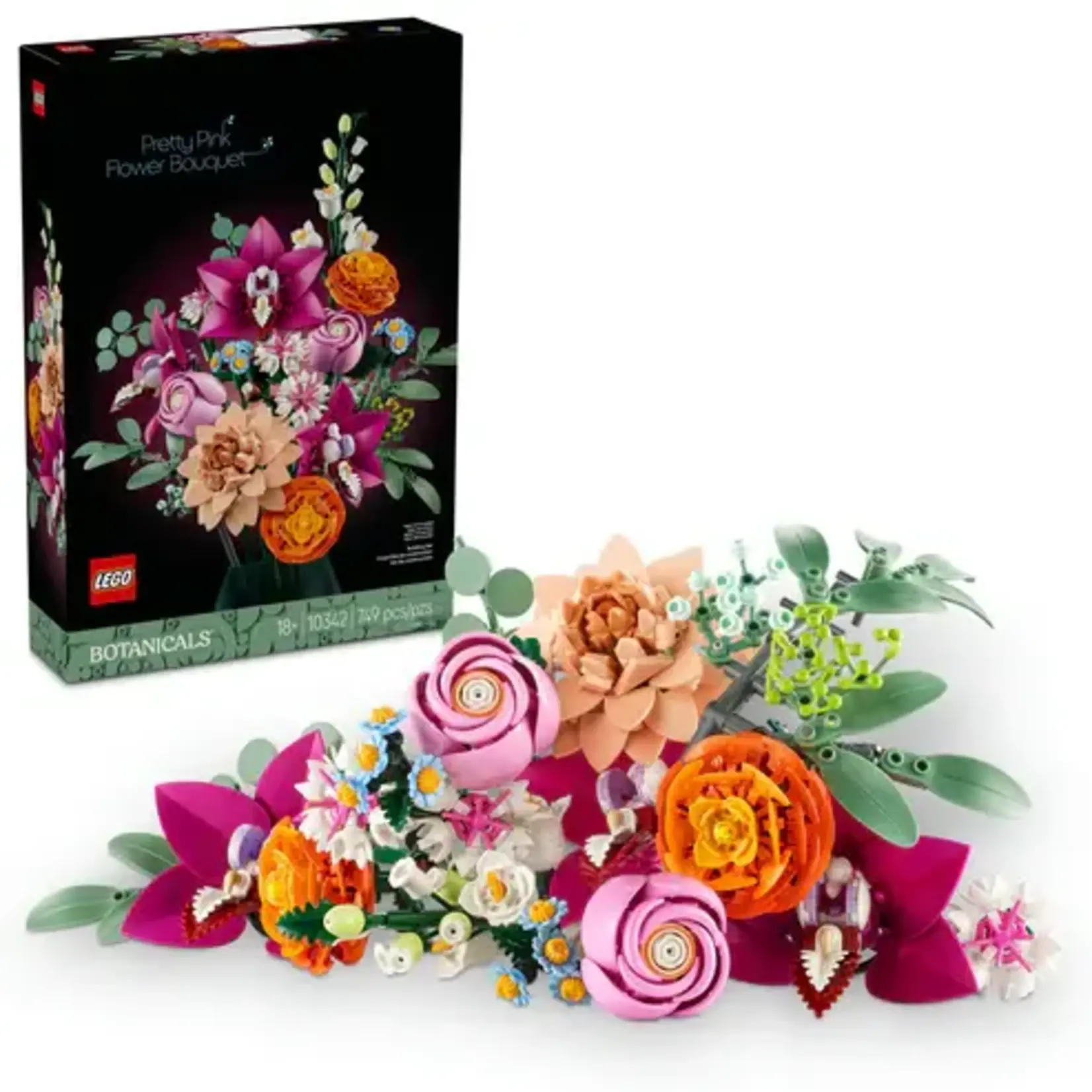 LEGO 10342 LEGO® Botanicals Pretty Pink Flower Bouquet