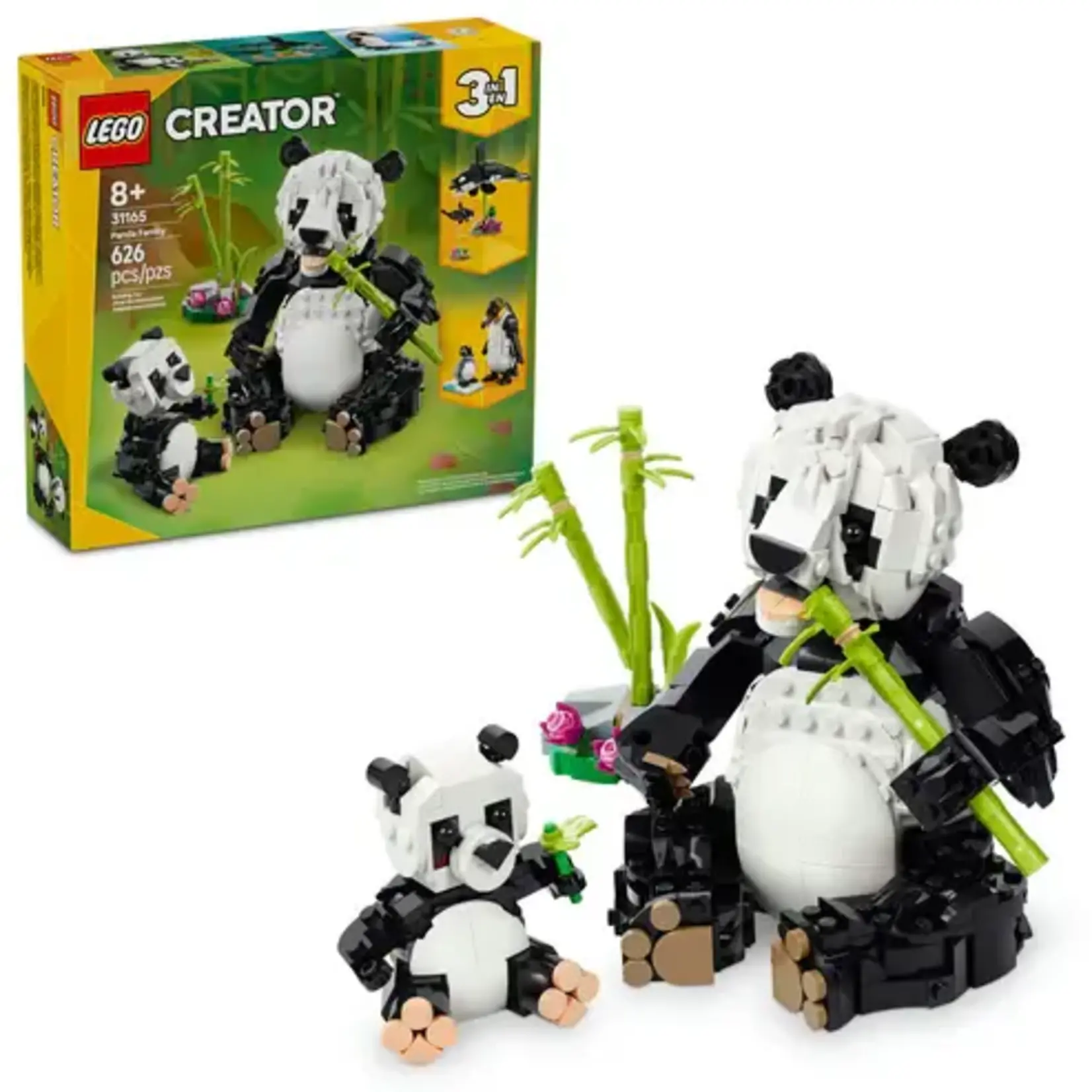 LEGO 31165 LEGO® Creator 3-in-1 Panda Family