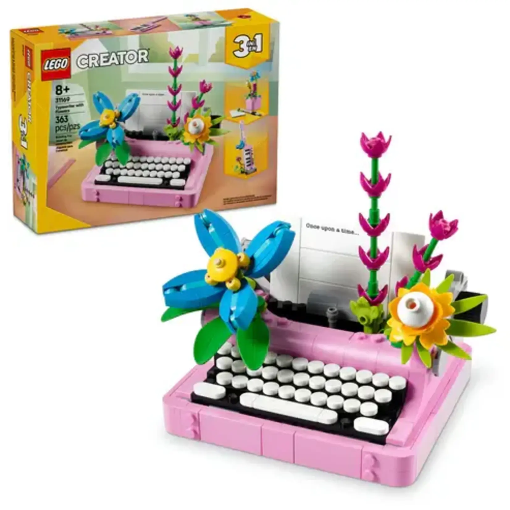 LEGO 31169 LEGO® Creator 3in1 Typewriter with Flowers