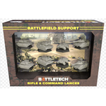 BattleTech Support Rifle and Commander Lances