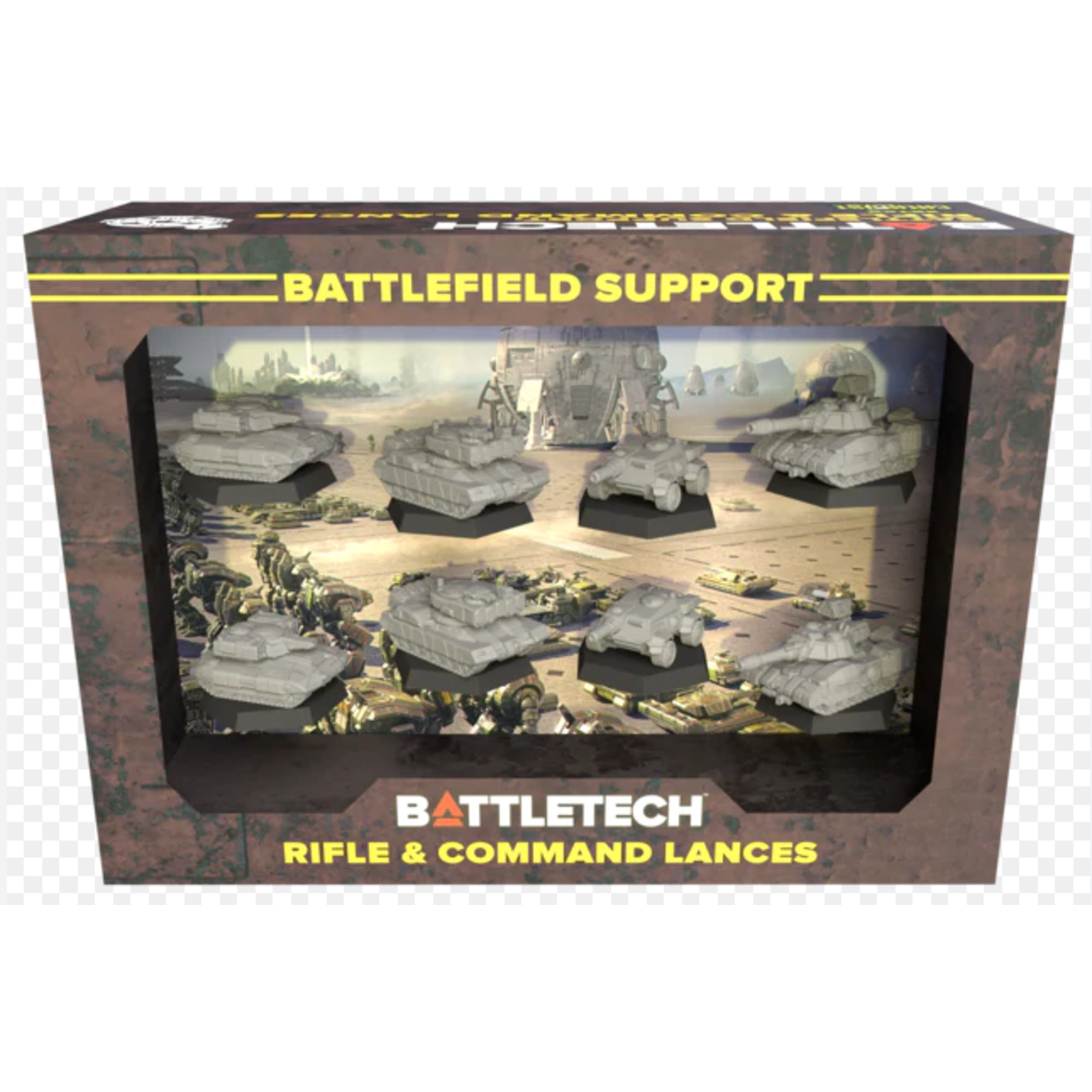 BattleTech Support Rifle and Commander Lances