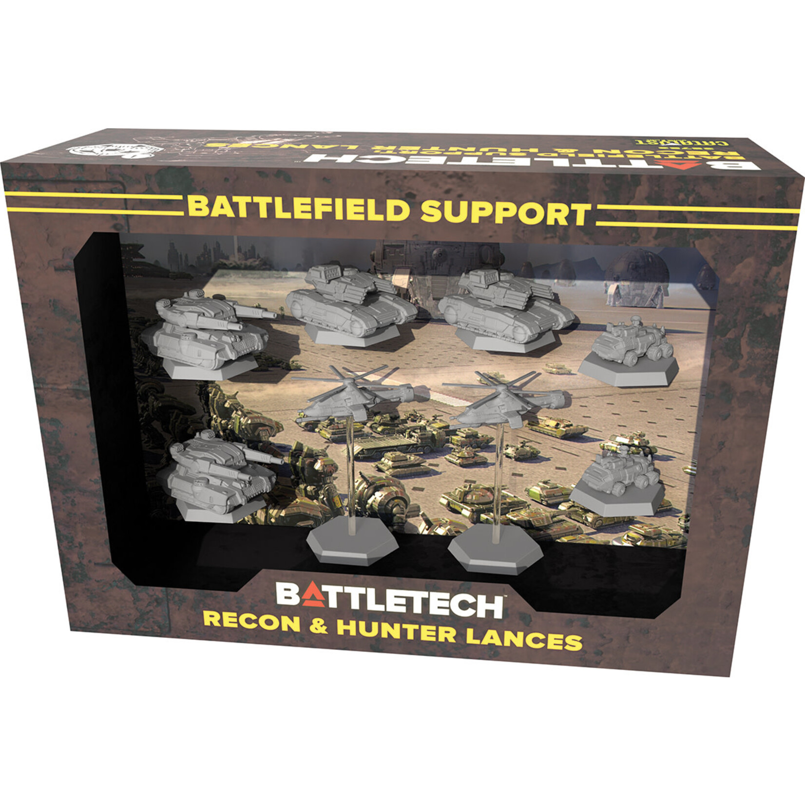 BattleTech Mercenaries Support Recon and Hunter Lances