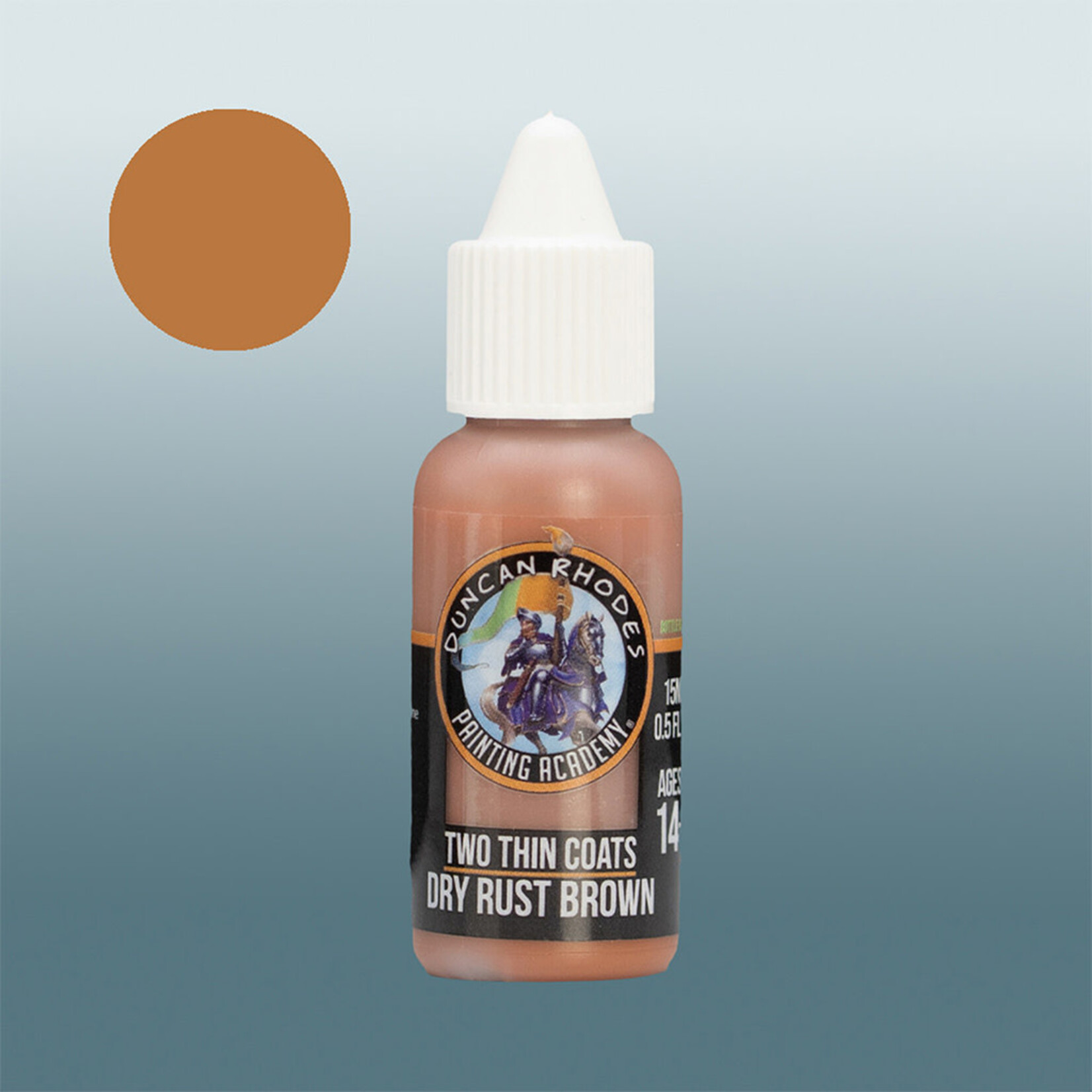 Two Thin Coats Dry Dust Brown