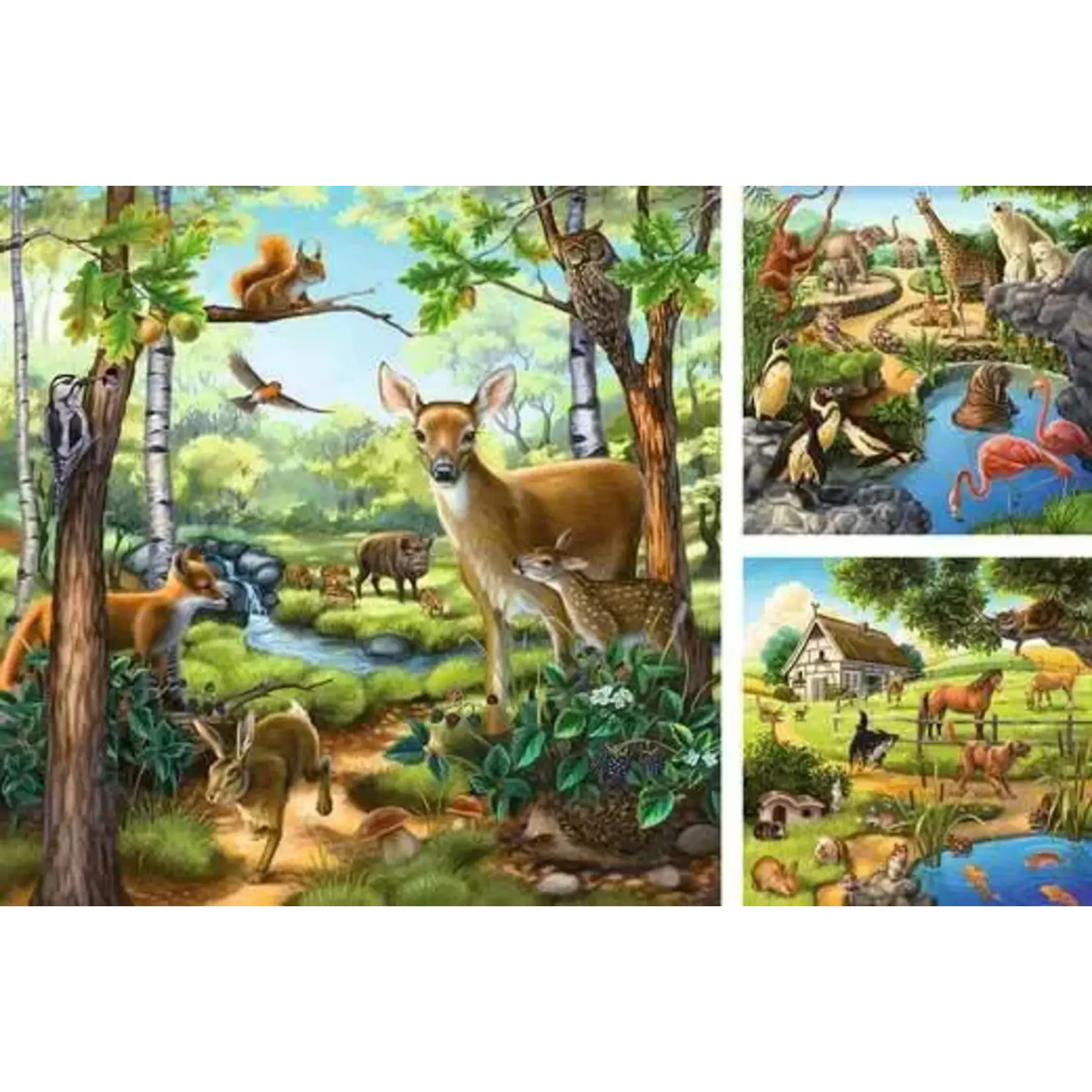 Ravensburger Forest/Zoo/Domestic Animals