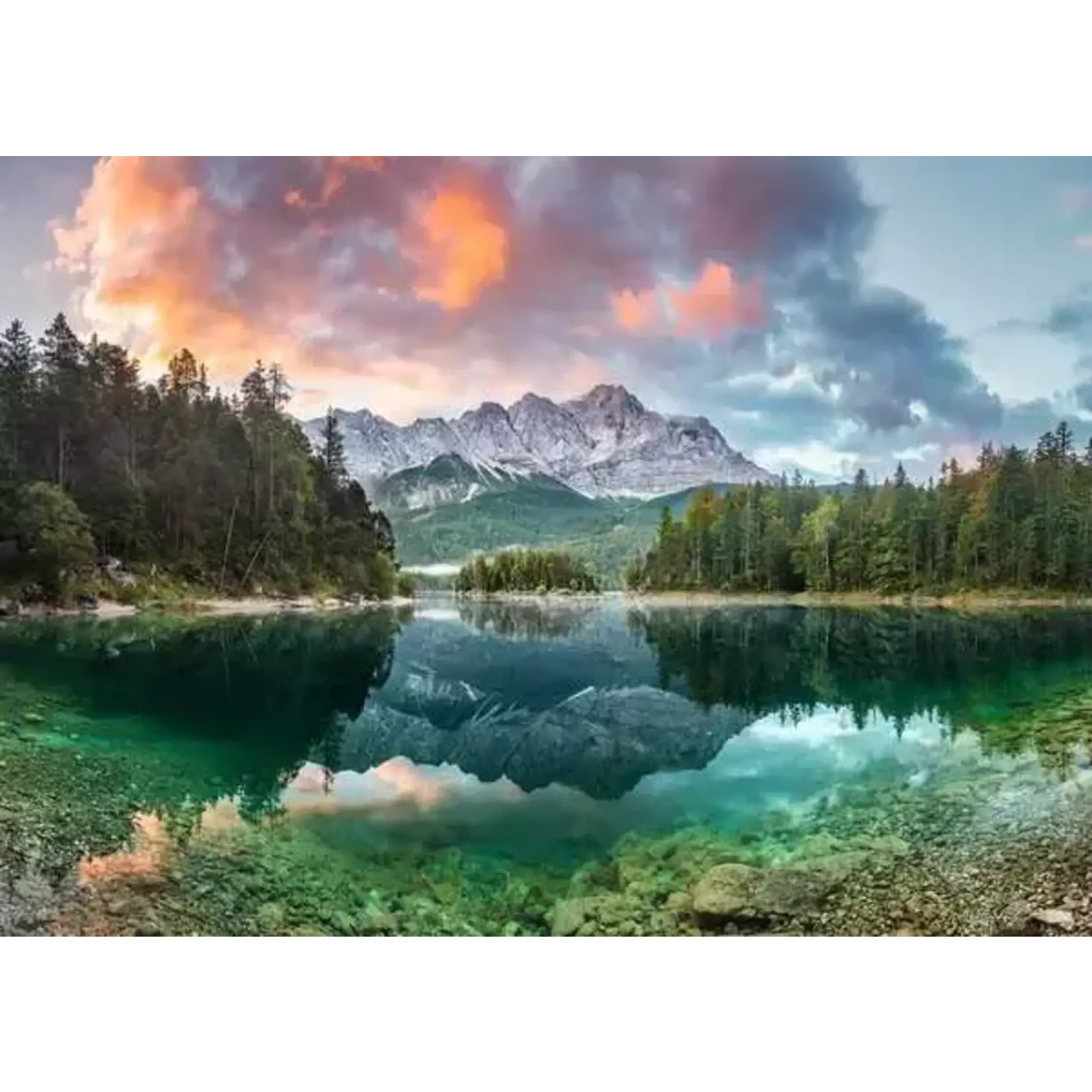 Ravensburger Zugspitze at the Eibsee, Germany