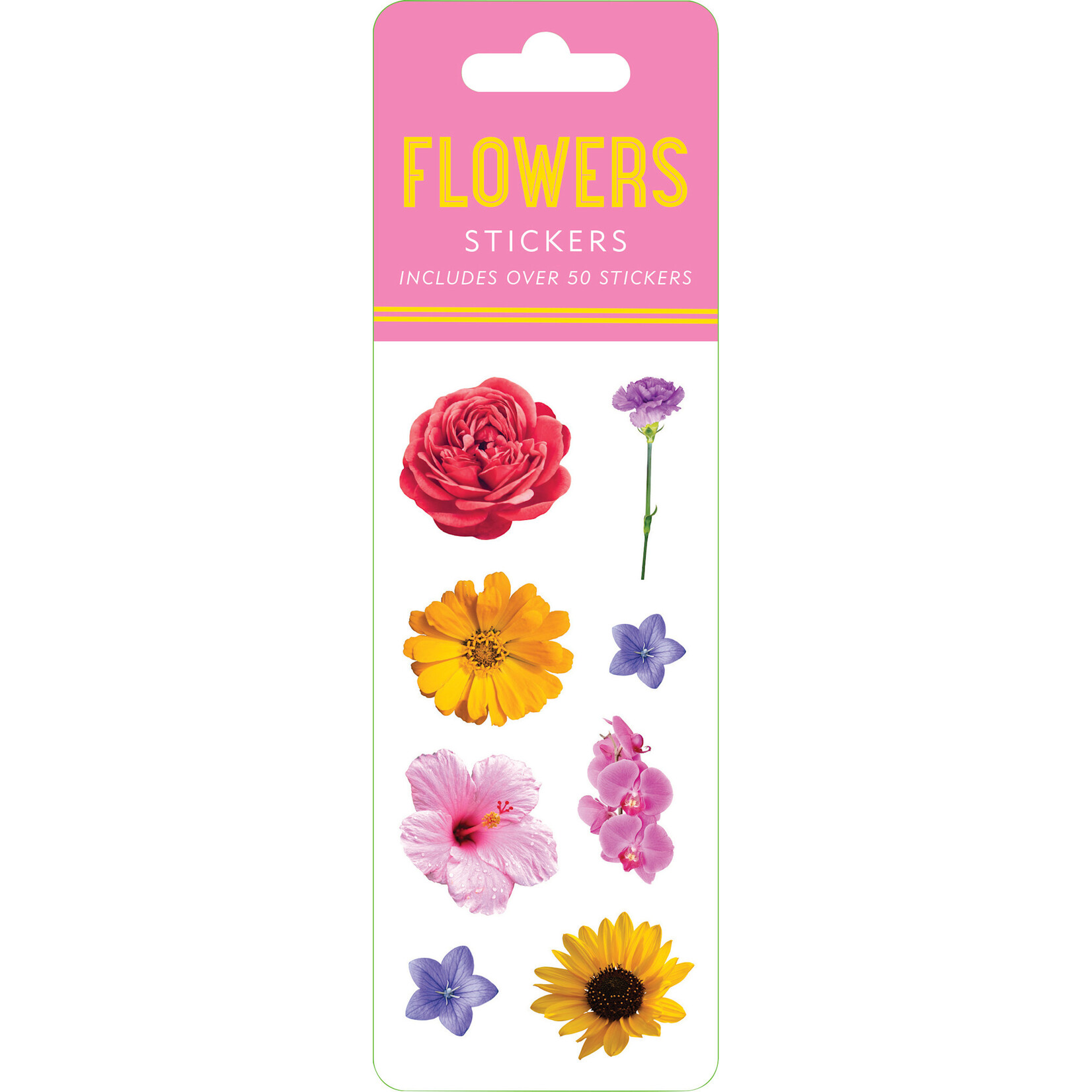 Peter Pauper Press Flowers Sticker Set
