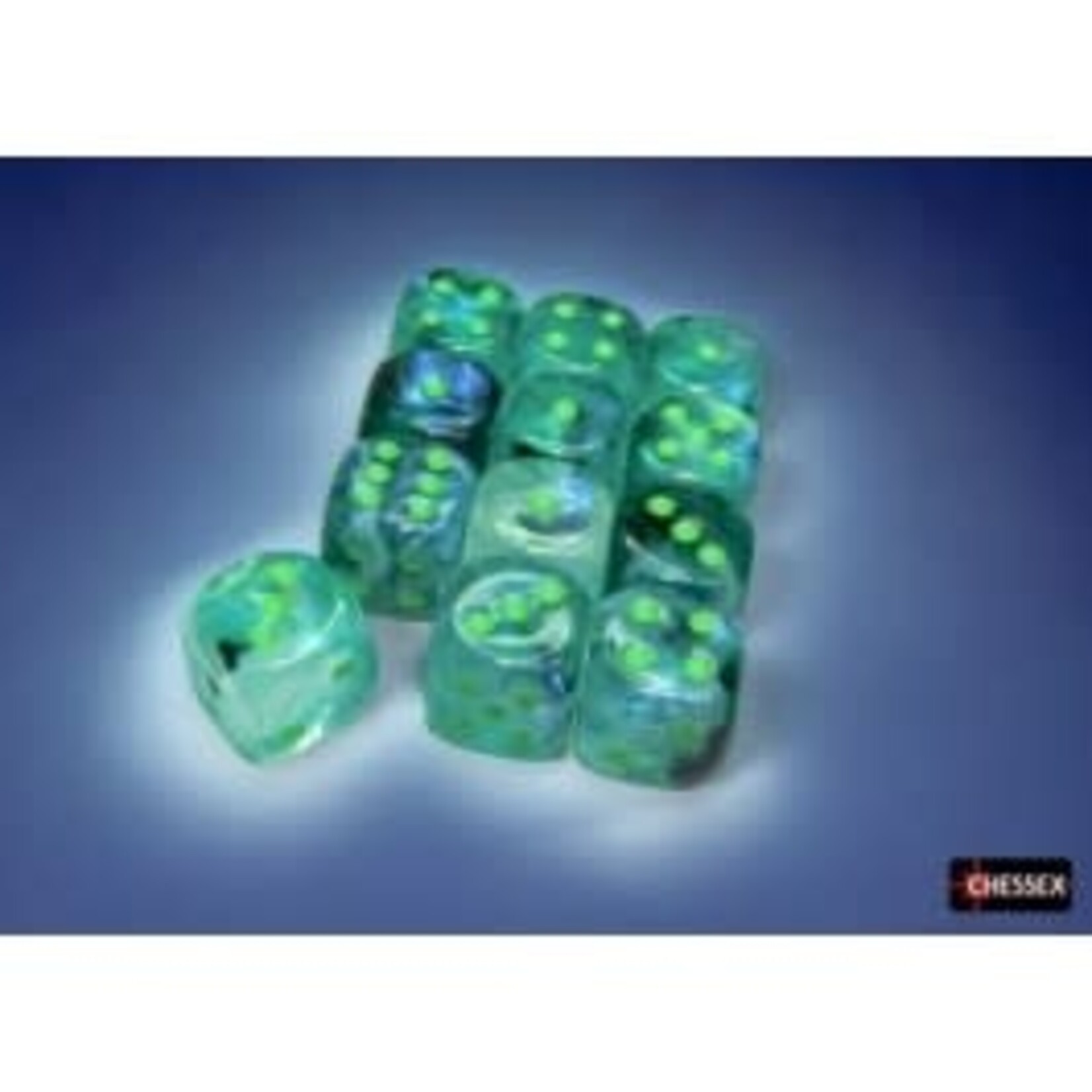 Borealis Kelp/Light Green 16mm D6 Block (12)