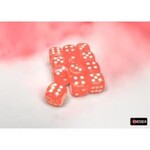 Festive Dahlia/White 16mm D6 Block (12)