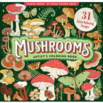 Peter Pauper Press Mushrooms Adult Coloring Book