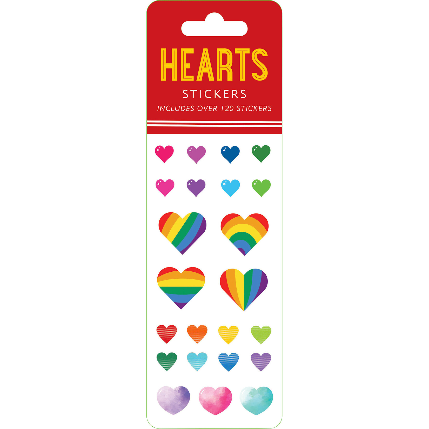 Peter Pauper Press Hearts Sticker Set