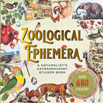 Peter Pauper Press Zoological Ephemera Sticker Book