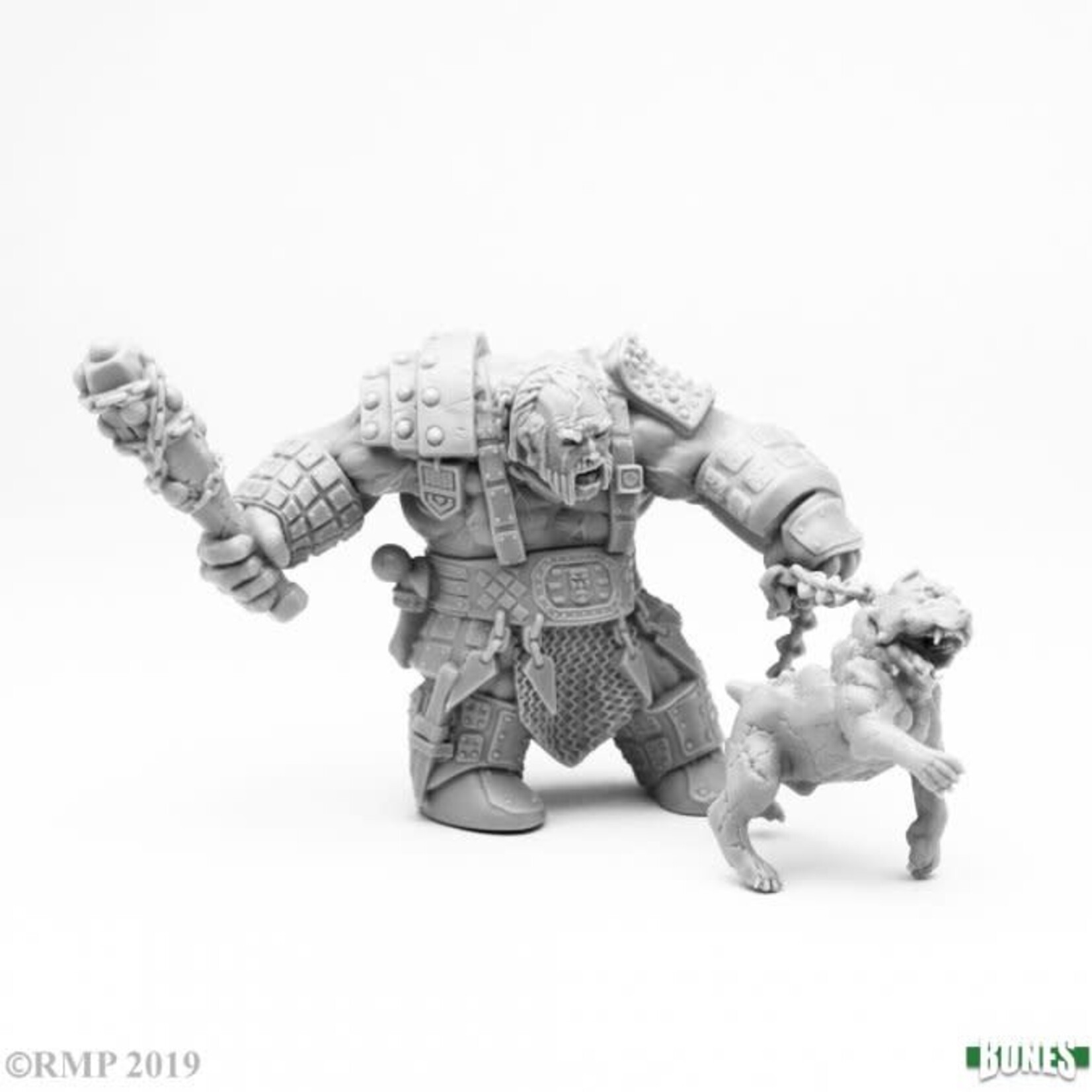 Fire Giant Huntsman with Hell Hound