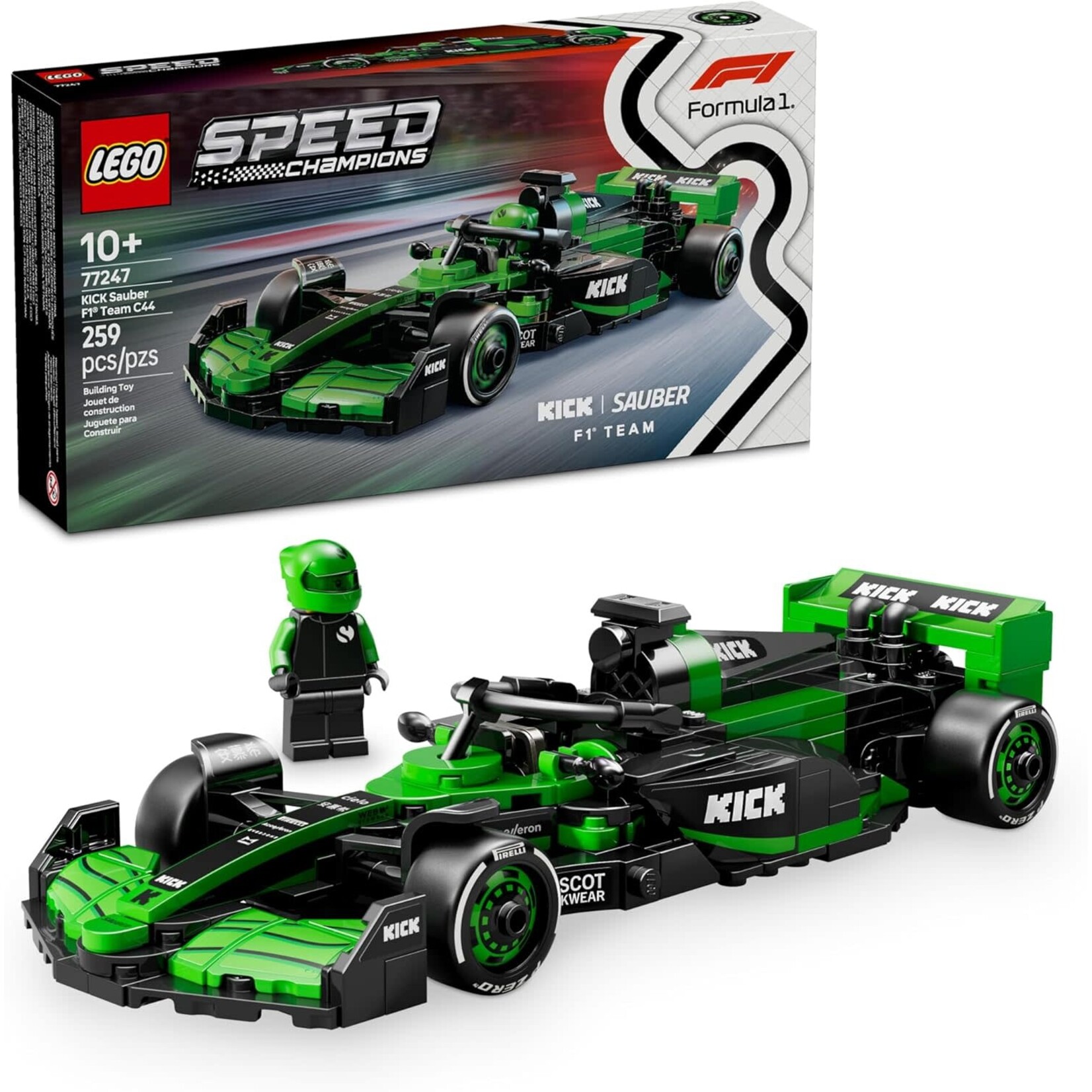 LEGO 77247 LEGO® Speed Champions KICK Sauber F1® Team C44 Race Car
