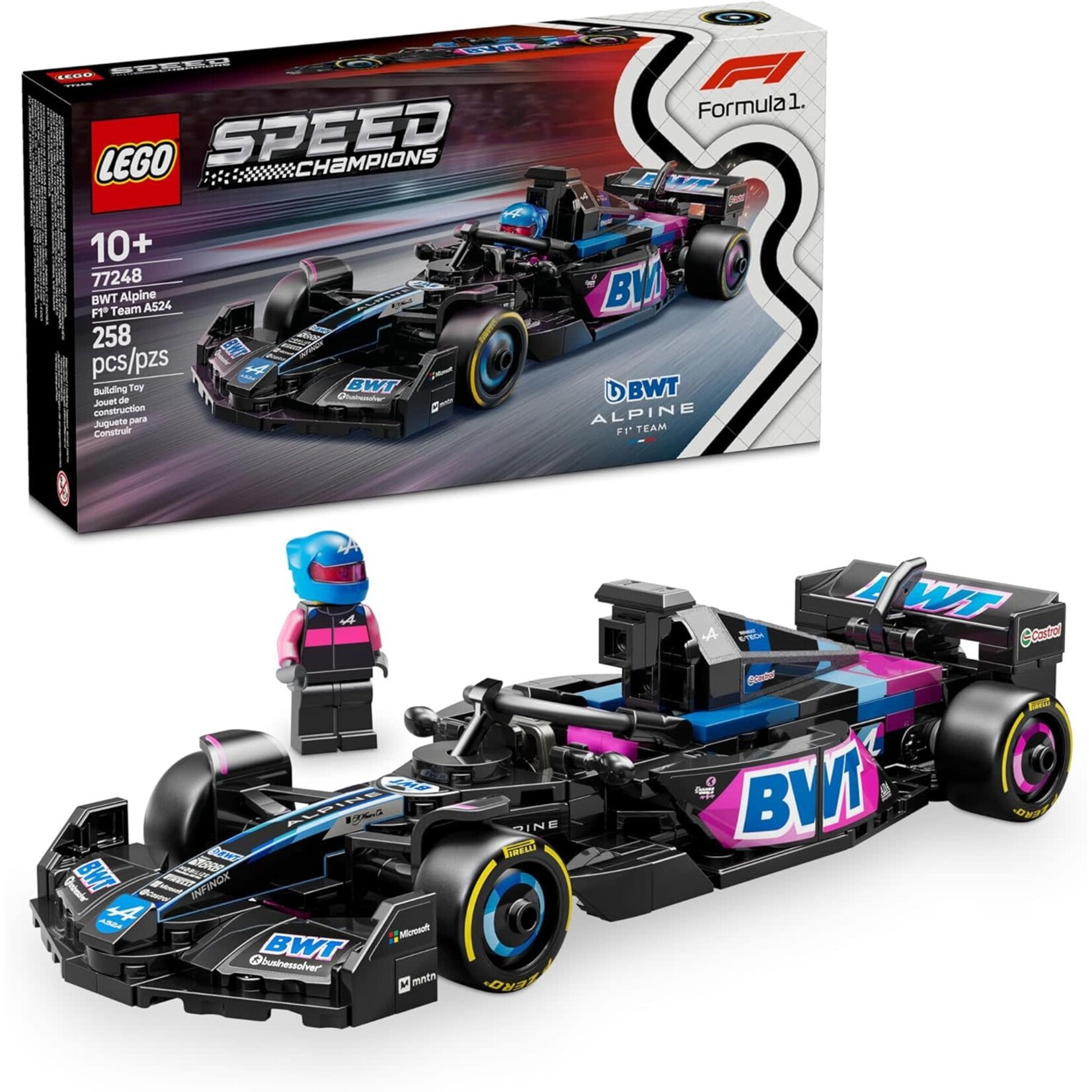 LEGO 77248 LEGO® Speed Champions BWT Alpine F1® Team A524 Race Car
