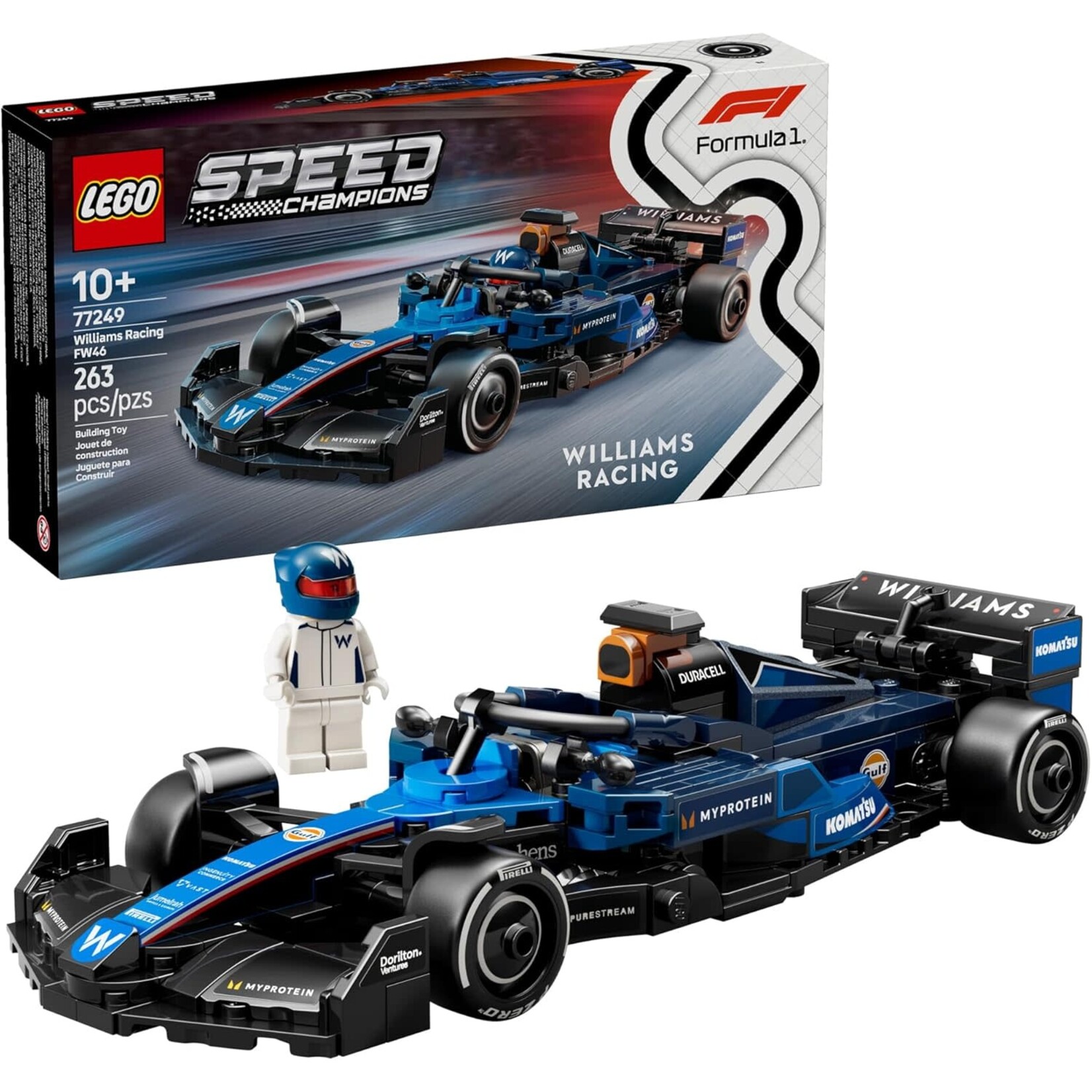 LEGO 77249 LEGO® Speed Champions Williams Racing FW46 F1® Race Car