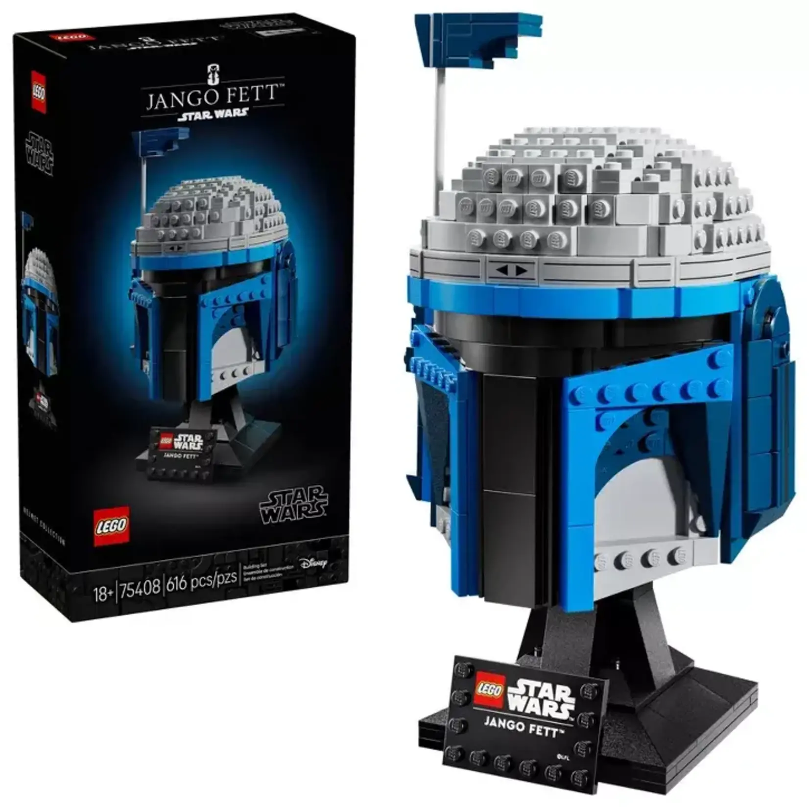 LEGO 75408 LEGO® Star Wars: Attack of the Clones™ Jango Fett™ Helmet