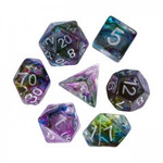 Goblin Dice Purple Swirl dice set