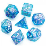 Goblin Dice Blue Butterfly Dice Set