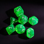 Goblin Dice Green Shimmer Dice Set