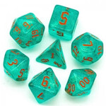 Goblin Dice Turquoise Shimmer Dice Set