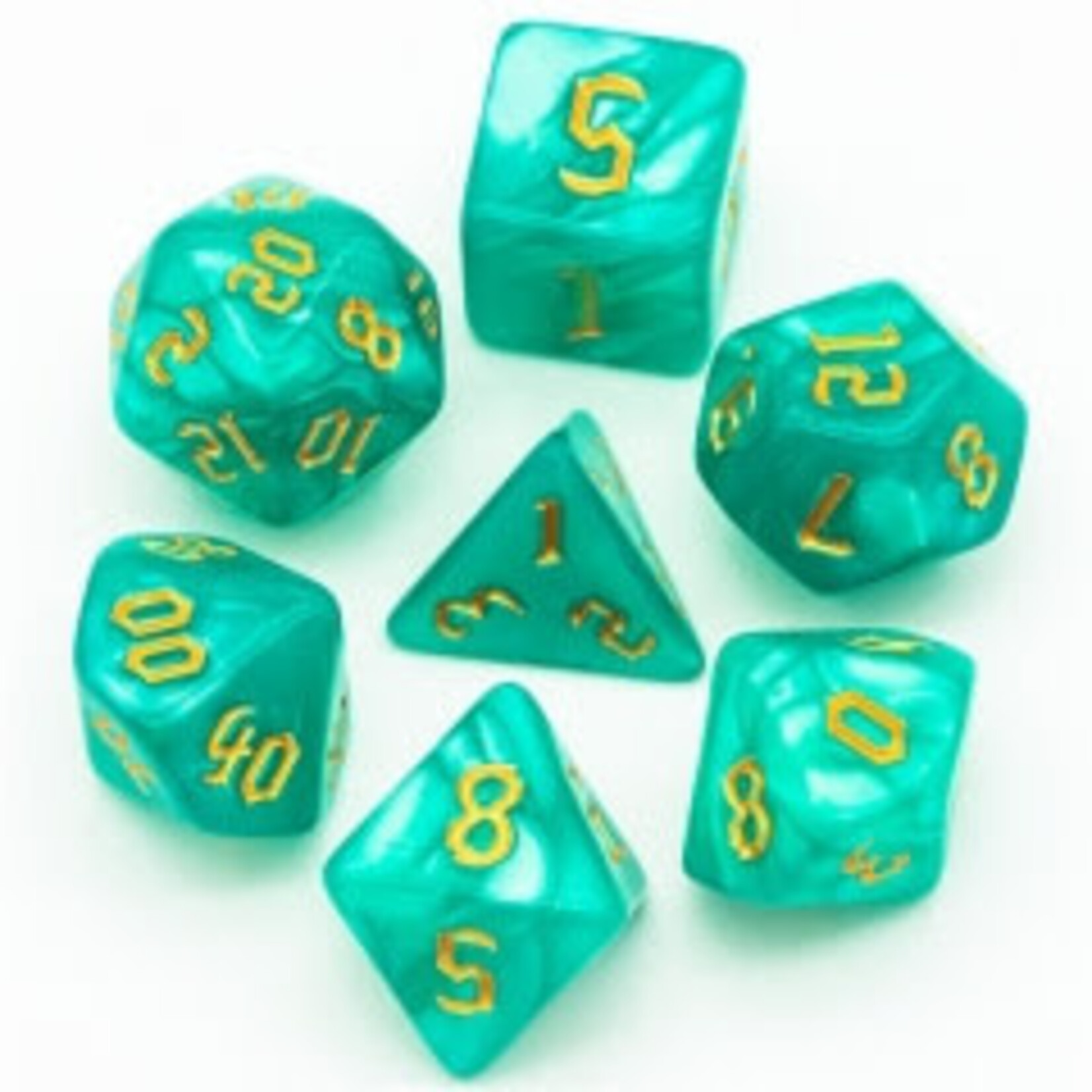 Goblin Dice Tropical Pearl Dice Set