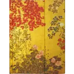 Peter Pauper Press Japanese Screen Journal