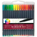 Peter Pauper Press Studio Series Fine-Line Marker Set (30 colors, 0.4mm tip)