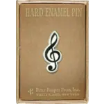Treble Clef Enamel Pin