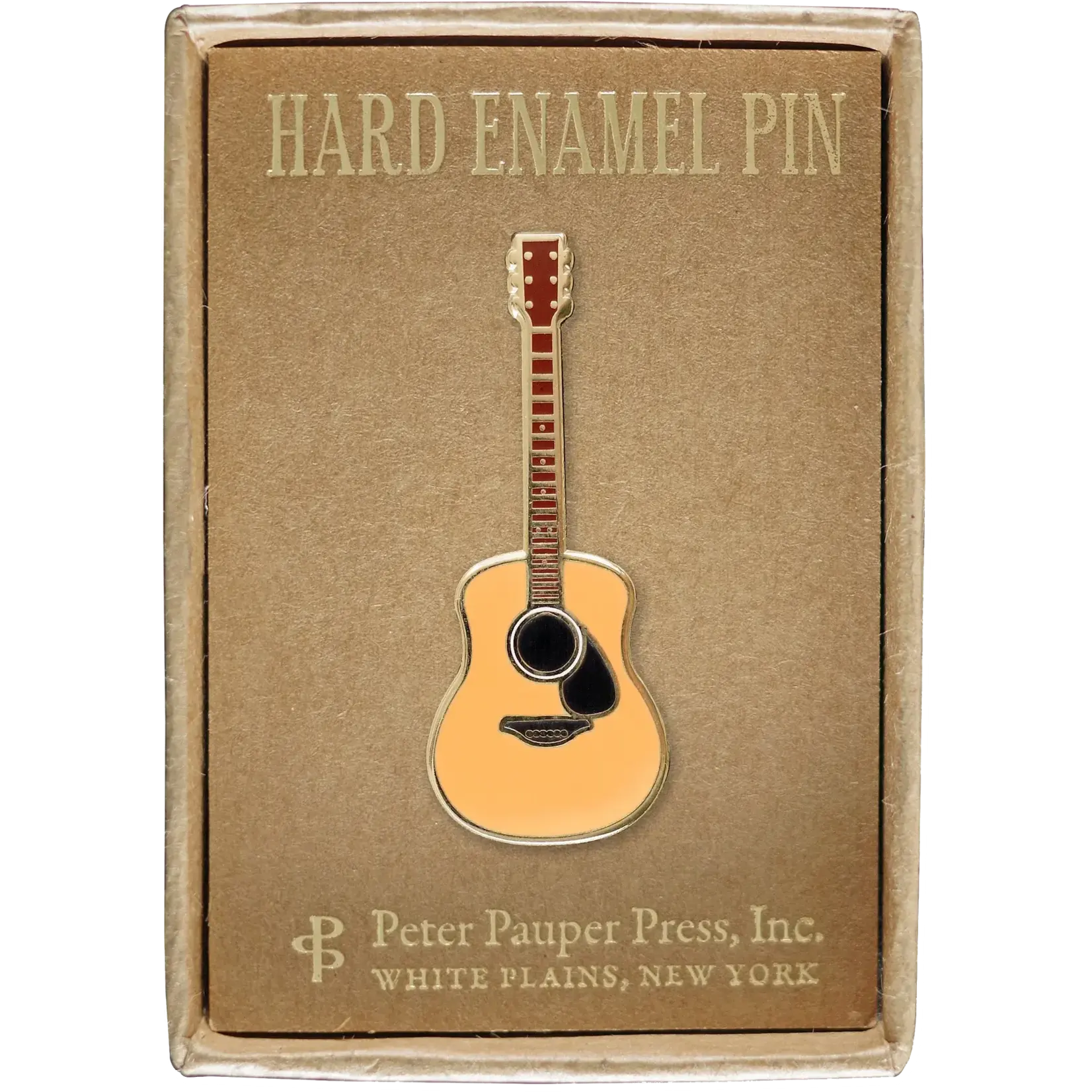 Peter Pauper Press Guitar Enamel Pin