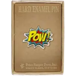 Peter Pauper Press Pow! Enamel Pin