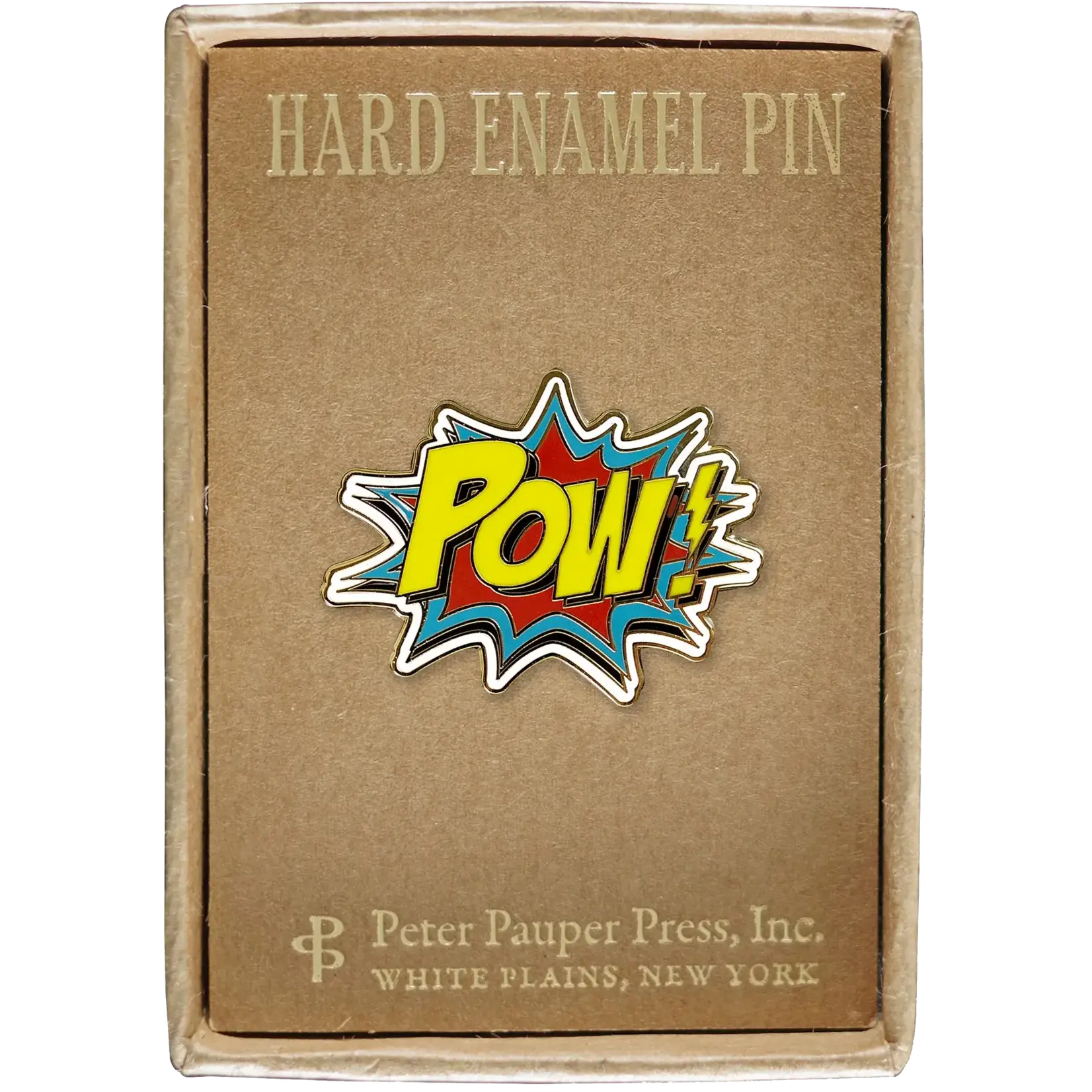 Peter Pauper Press Pow! Enamel Pin