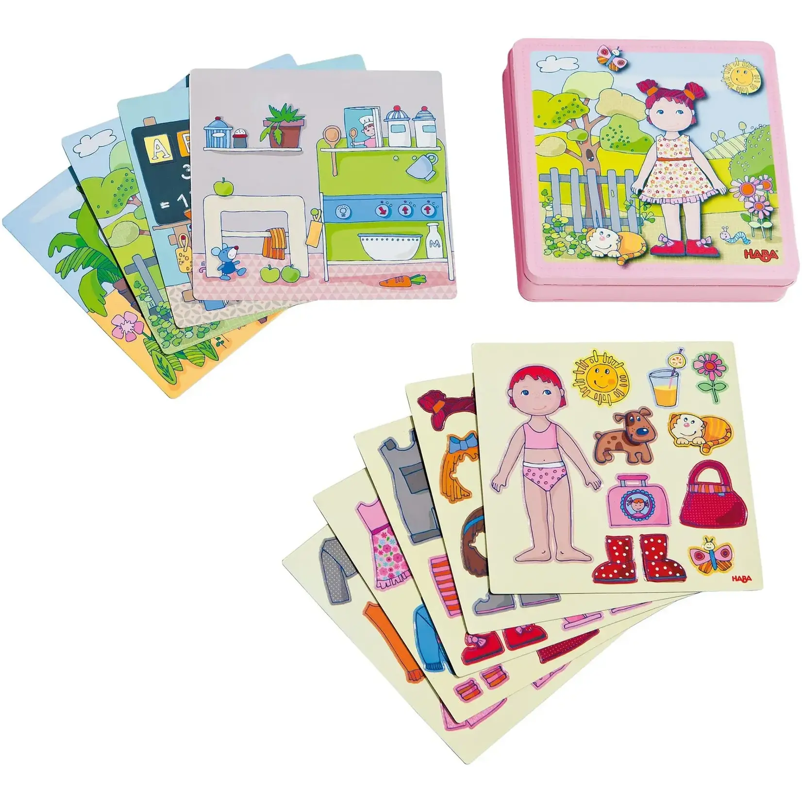 HABA Dress-Up Doll Lilli Magnetic Game