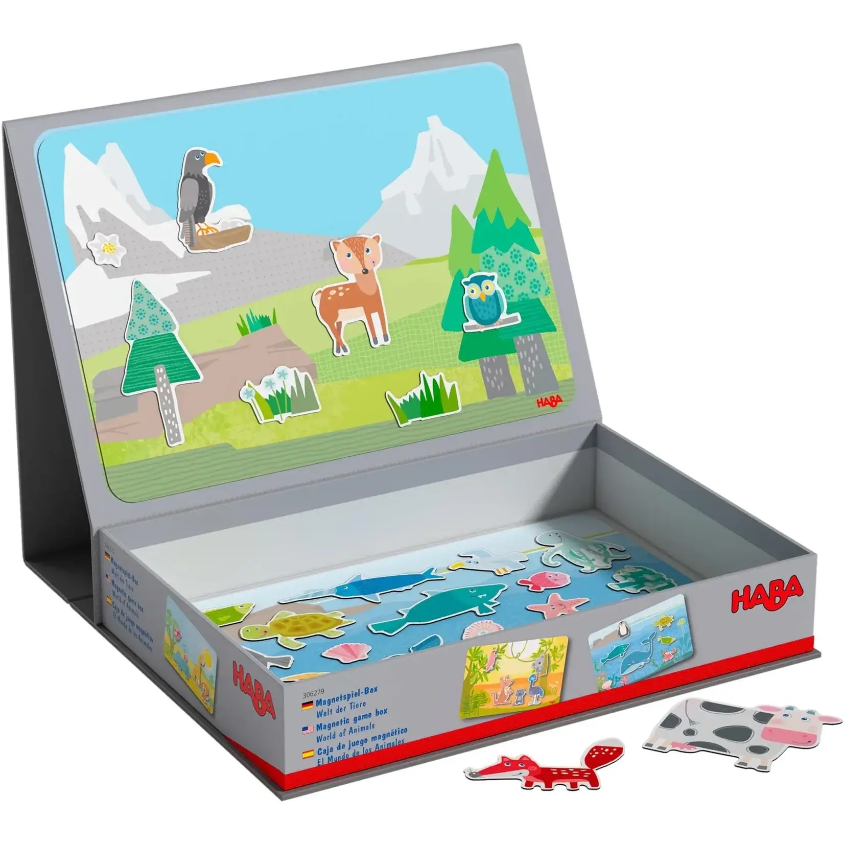 HABA World of Animals Magnetic Game Box