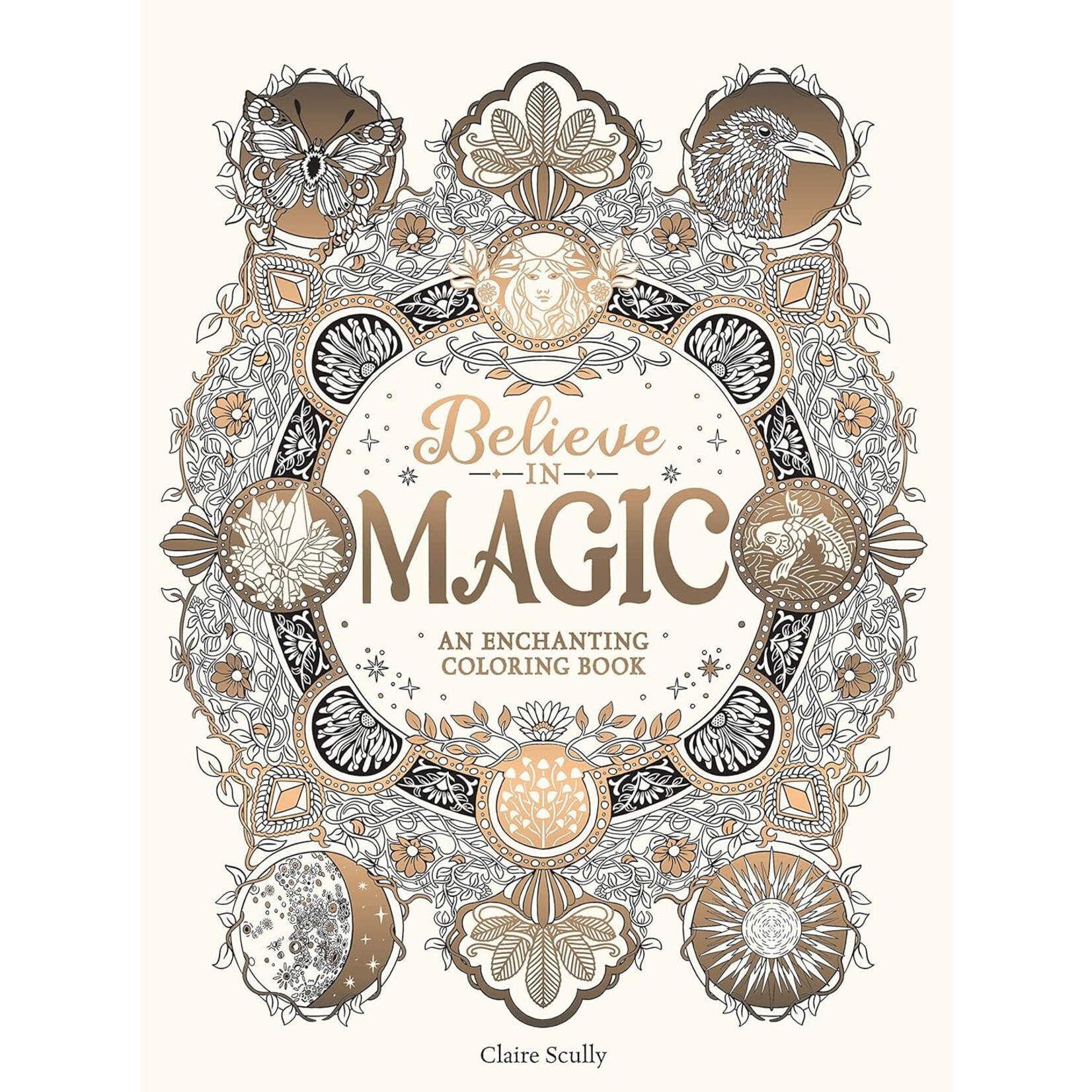 Believe in Magic Coloring Book