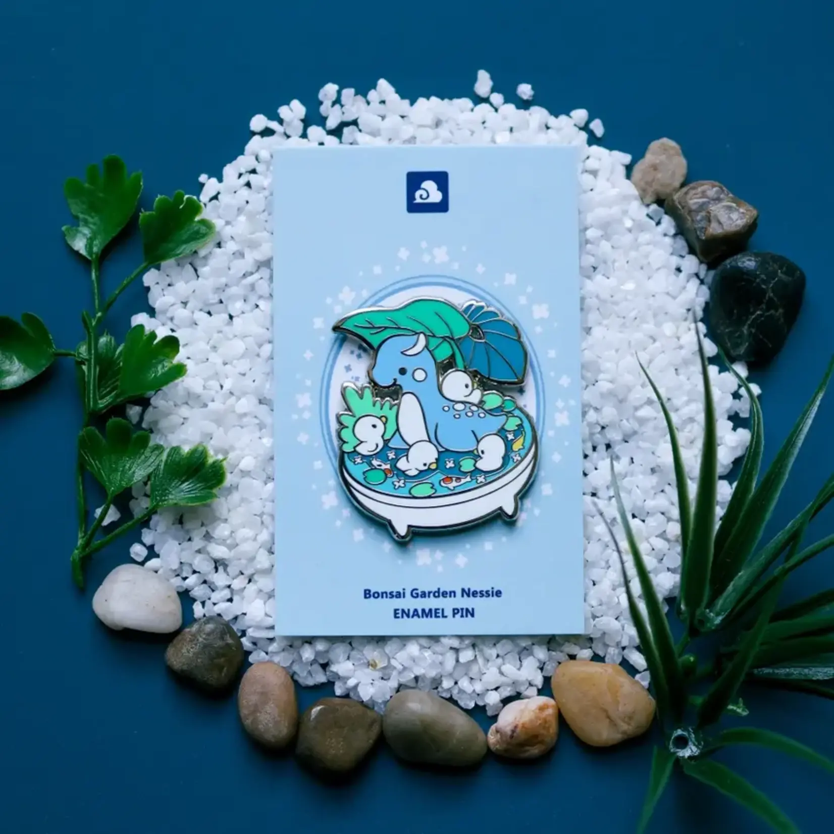 Bonsai Garden Nessi Enamel Pin