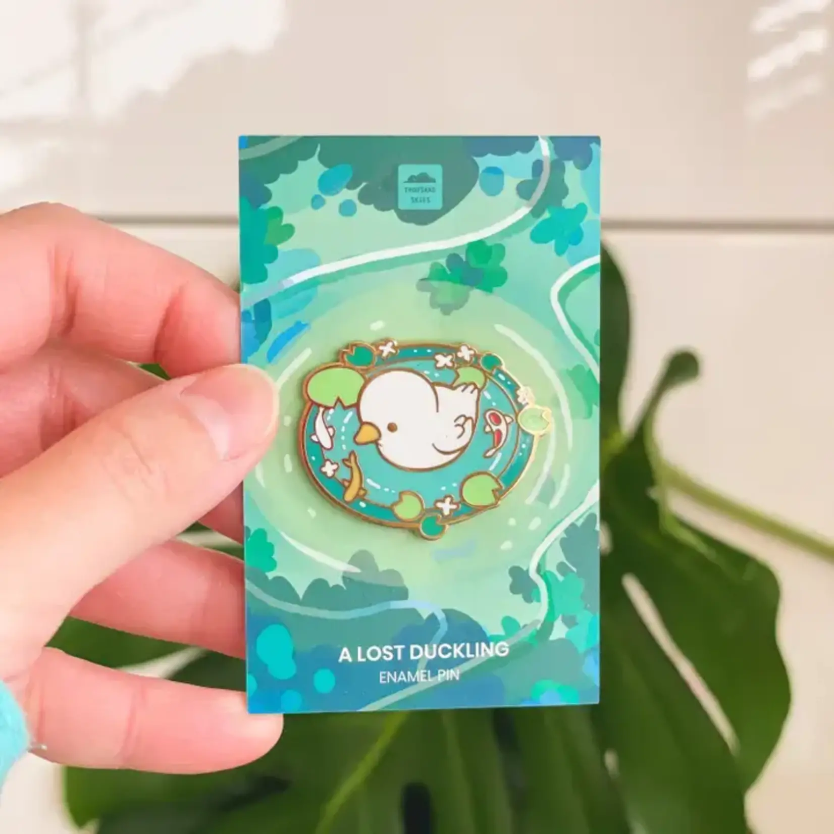 Fairy Tale A Lost Duckling Enamel Pin