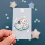 Silvermoon Bunnies Enamel Pin