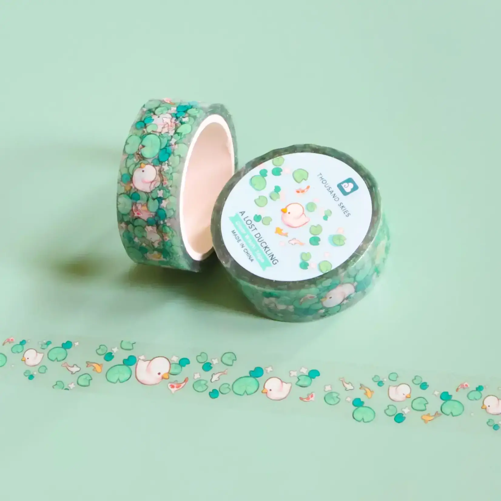 A Lost Duckling Washi Tape (Transparent)