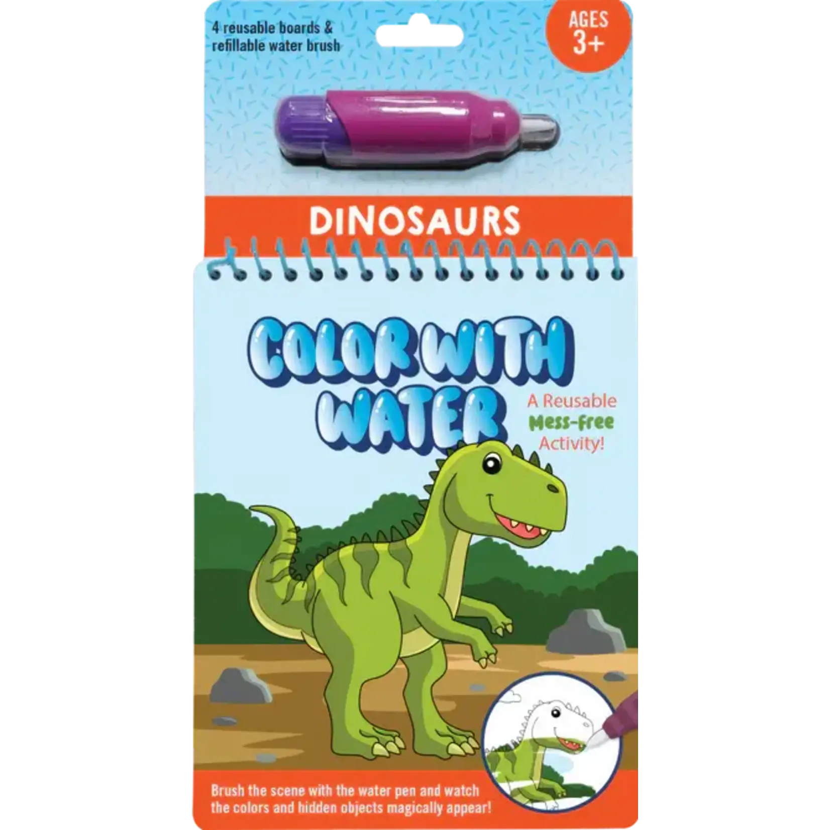 Color With Water - Dinosaurs